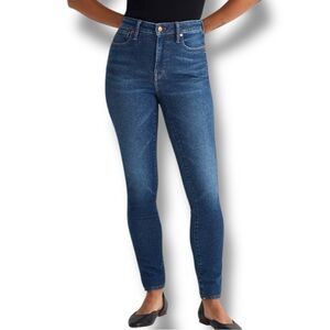 LOFT Size 29/8 Curvy High Rise Sculpt Jeggings in Light Indigo Wash